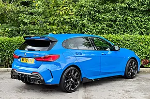 Used 2020 BMW 1 Series M135i Blue - Interior and Exterior details 4