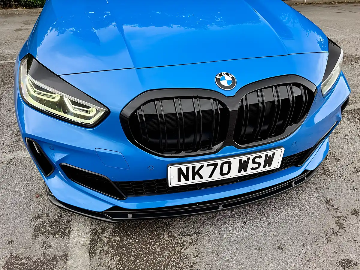 Used 2020 BMW 1 Series M135i Blue - Interior and Exterior details 9