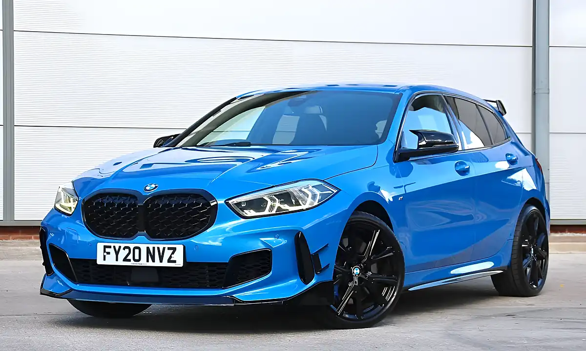 Used 2020 BMW 1 Series M135i Misano Blue - Interior and Exterior details 19