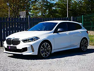 Used 2020 BMW 1 Series M135i Plus Pack Alpine White - Interior and Exterior details 4