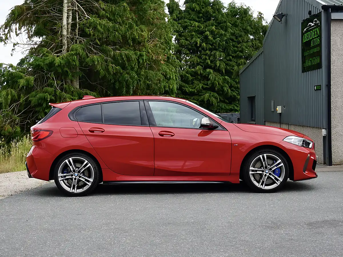 Used 2020 BMW 1 Series M135i Red - Interior and Exterior details 5