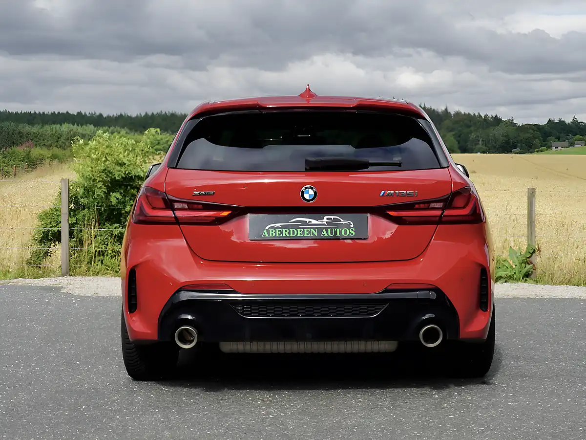 Used 2020 BMW 1 Series M135i Red - Interior and Exterior details 8