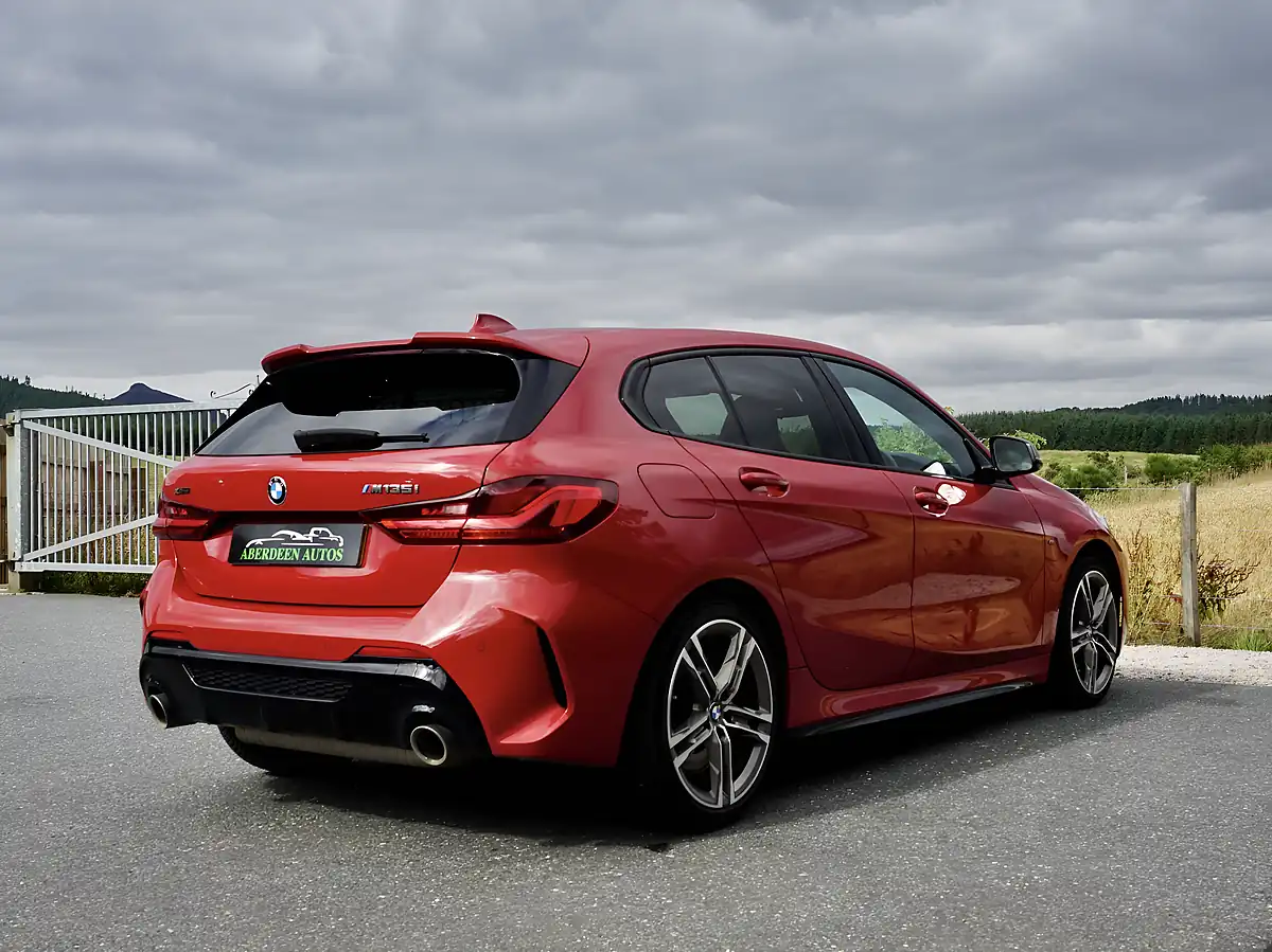 Used 2020 BMW 1 Series M135i Red - Interior and Exterior details 9