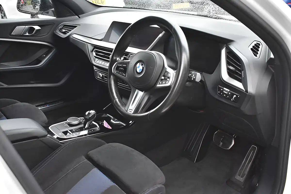Used 2020 BMW 1 Series M135i White - Interior and Exterior details 12