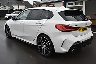 Used 2020 BMW 1 Series M135i White - Interior and Exterior details 6