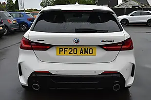 Used 2020 BMW 1 Series M135i White - Interior and Exterior details 7