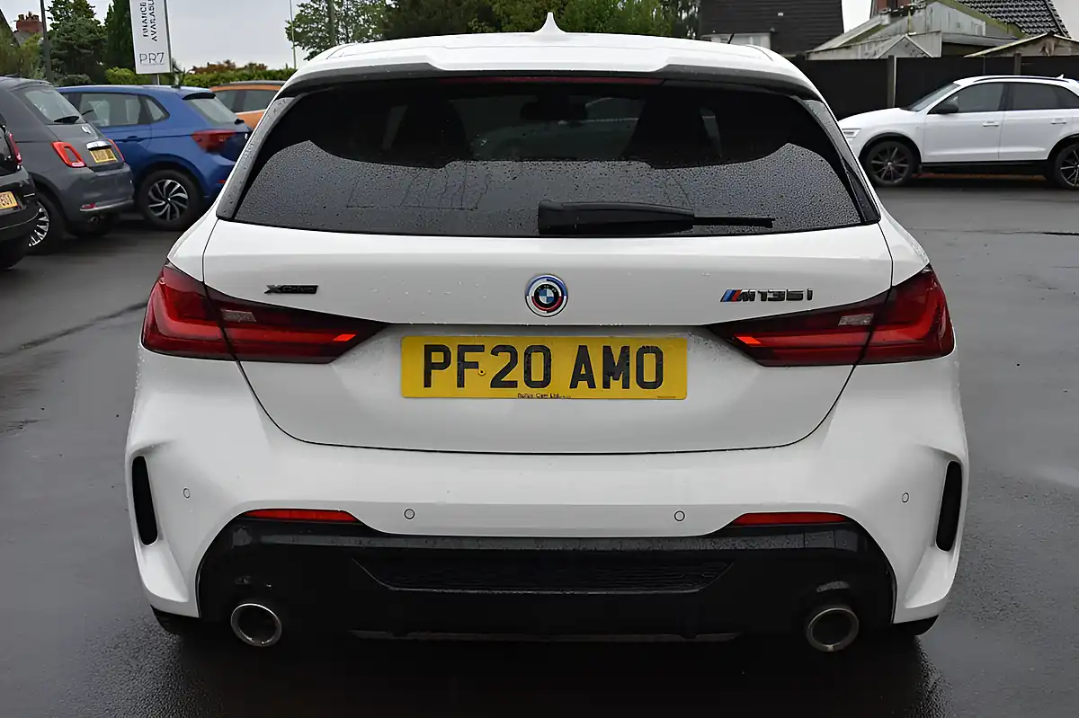 Used 2020 BMW 1 Series M135i White - Interior and Exterior details 7