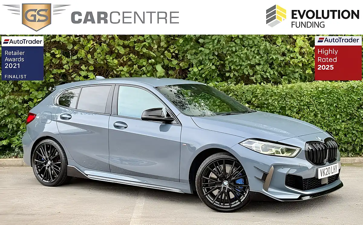 Used 2020 BMW 1 Series Plus Pack Grey - Front View