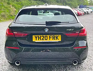 Used 2020 BMW 1 Series Sport Black Sapphire - Interior and Exterior details 4