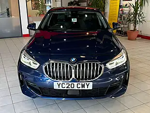 Used 2020 BMW 1 Series Sport Blue - Interior and Exterior details 2