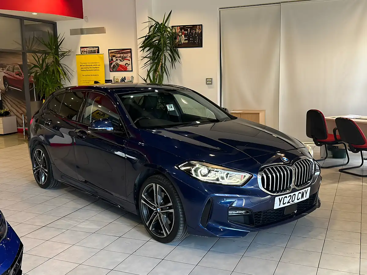 Used 2020 BMW 1 Series Sport Blue - Interior and Exterior details 3