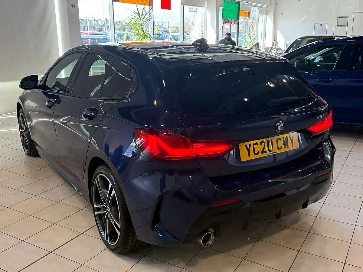 Used 2020 BMW 1 Series Sport Blue - Interior and Exterior details 5