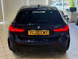 Used 2020 BMW 1 Series Sport Blue - Interior and Exterior details 6