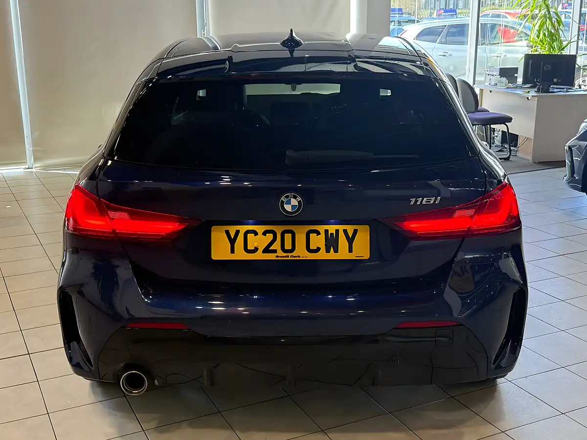 Used 2020 BMW 1 Series Sport Blue - Interior and Exterior details 6