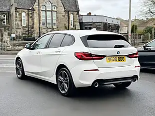 Used 2020 BMW 1 Series Sport White - Interior and Exterior details 11