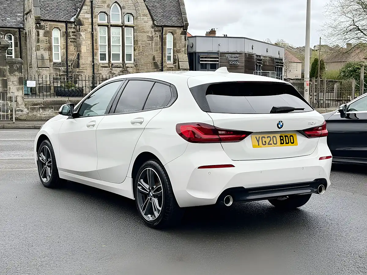 Used 2020 BMW 1 Series Sport White - Interior and Exterior details 11