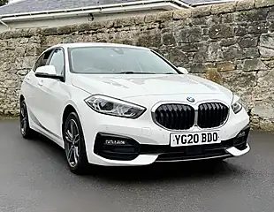 Used 2020 BMW 1 Series Sport White - Interior and Exterior details 12