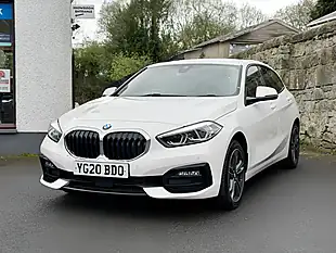Used 2020 BMW 1 Series Sport White - Interior and Exterior details 13