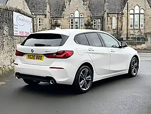 Used 2020 BMW 1 Series Sport White - Interior and Exterior details 14