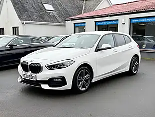 Used 2020 BMW 1 Series Sport White - Interior and Exterior details 16