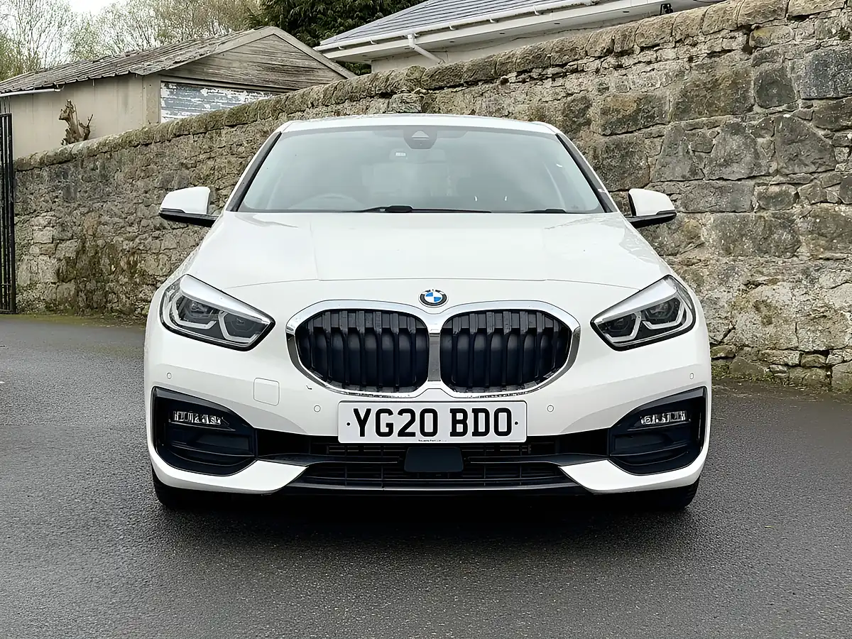 Used 2020 BMW 1 Series Sport White - Interior and Exterior details 2