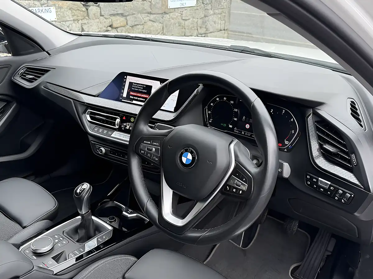 Used 2020 BMW 1 Series Sport White - Interior and Exterior details 6