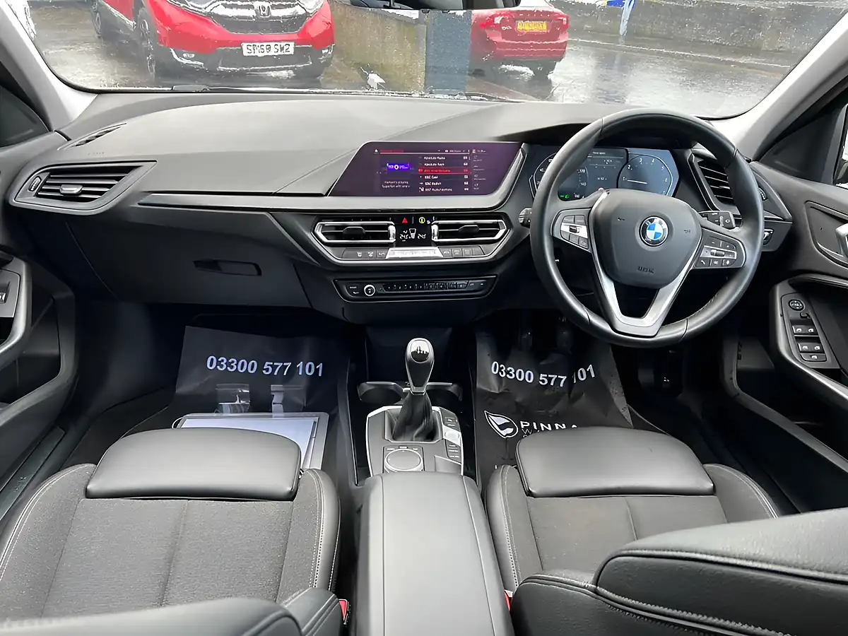 Used 2020 BMW 1 Series Sport White - Interior and Exterior details 14
