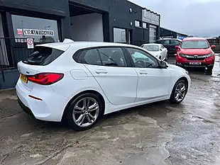 Used 2020 BMW 1 Series Sport White - Interior and Exterior details 3