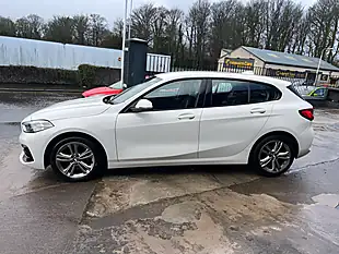 Used 2020 BMW 1 Series Sport White - Interior and Exterior details 7