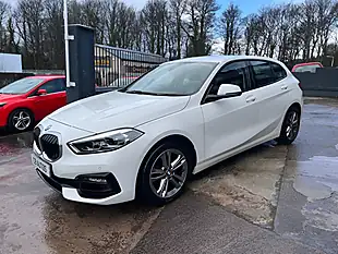Used 2020 BMW 1 Series Sport White - Interior and Exterior details 8