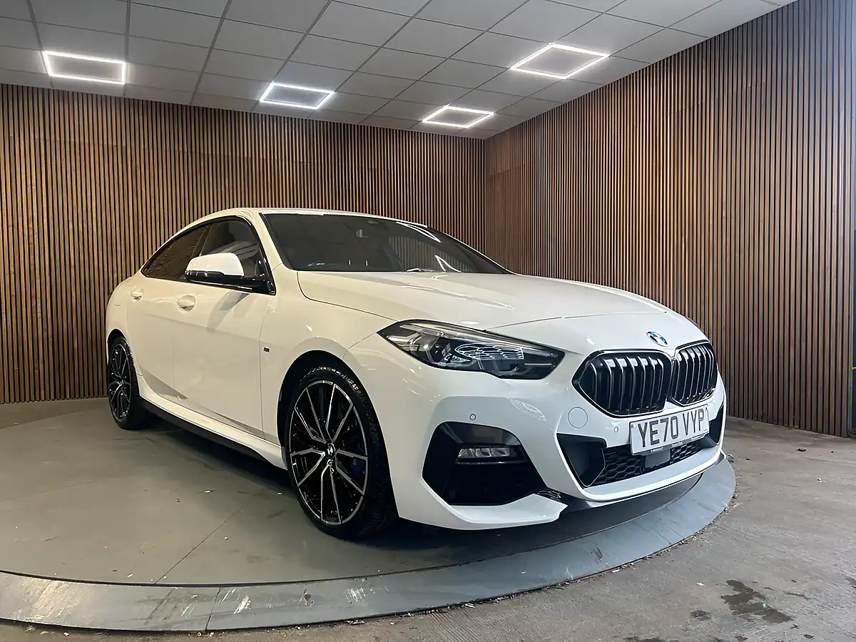 Used 2020 BMW 2 Series Gran Coupe M Sport White - Front View