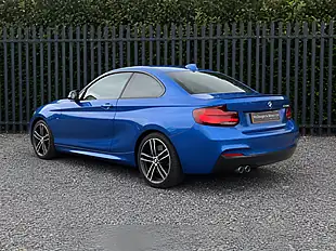 Used 2020 BMW 2 Series M Sport Estoril Blue - Interior and Exterior details 4