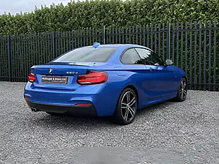 Used 2020 BMW 2 Series M Sport Estoril Blue - Interior and Exterior details 6
