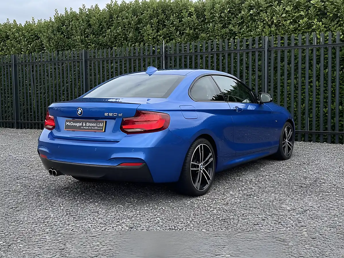 Used 2020 BMW 2 Series M Sport Estoril Blue - Interior and Exterior details 6