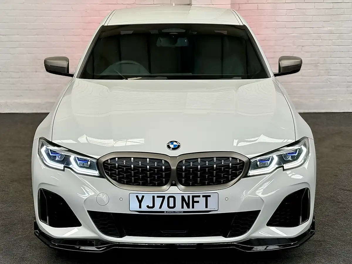 Used 2020 BMW 3 Series M Performance White - Interior and Exterior details 16