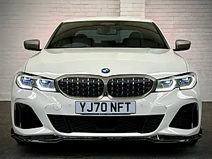 Used 2020 BMW 3 Series M Performance White - Interior and Exterior details 3