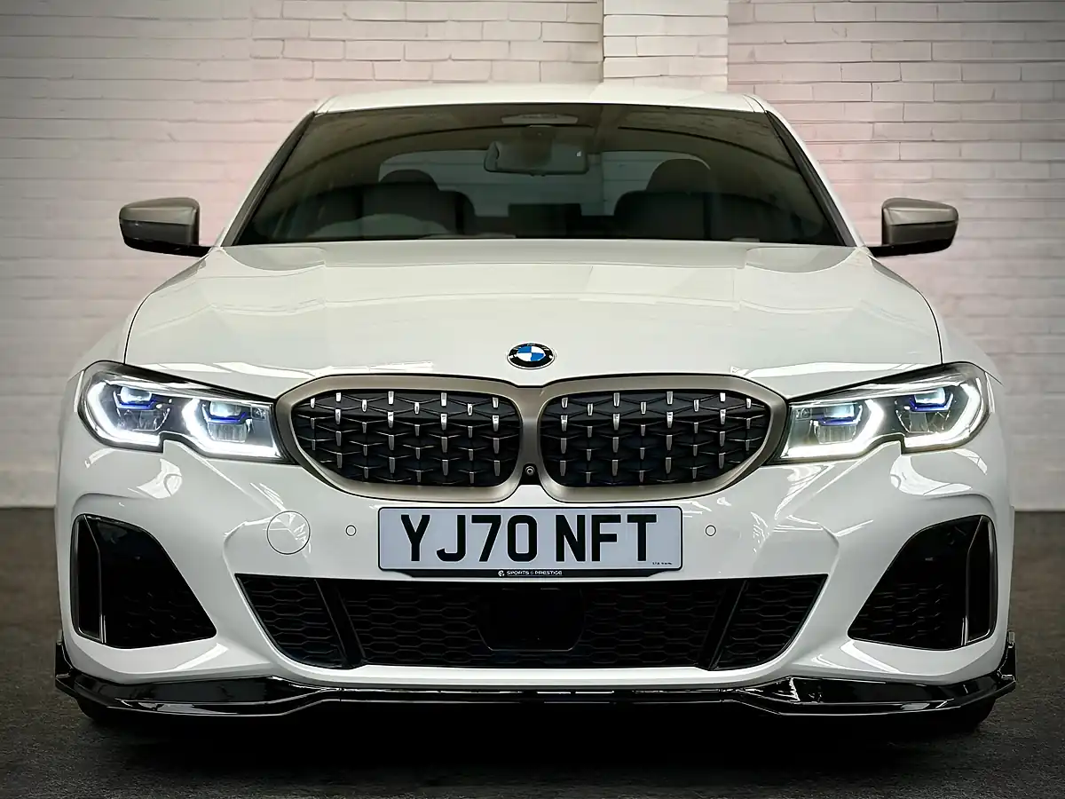 Used 2020 BMW 3 Series M Performance White - Interior and Exterior details 3