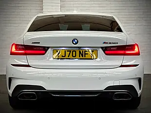 Used 2020 BMW 3 Series M Performance White - Interior and Exterior details 8