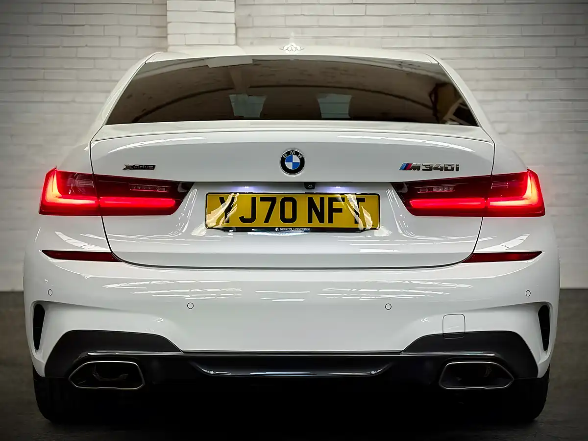Used 2020 BMW 3 Series M Performance White - Interior and Exterior details 8