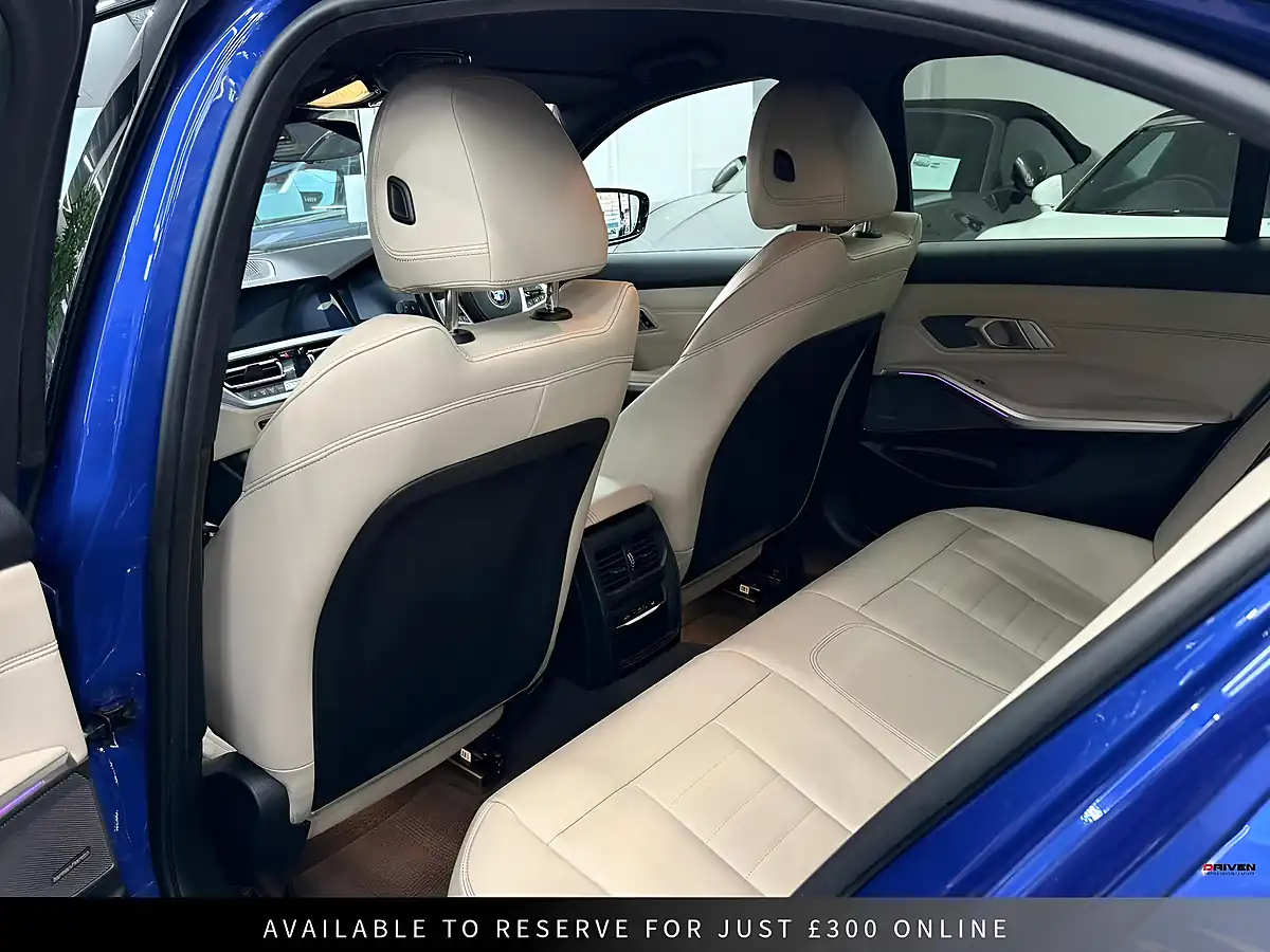 Used 2020 BMW 3 Series M Sport Blue - Interior and Exterior details 16