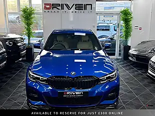 Used 2020 BMW 3 Series M Sport Blue - Interior and Exterior details 5