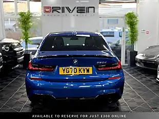 Used 2020 BMW 3 Series M Sport Blue - Interior and Exterior details 6