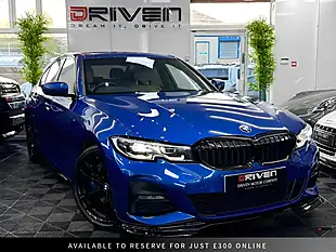 Used 2020 BMW 3 Series M Sport Blue - Interior and Exterior details 9