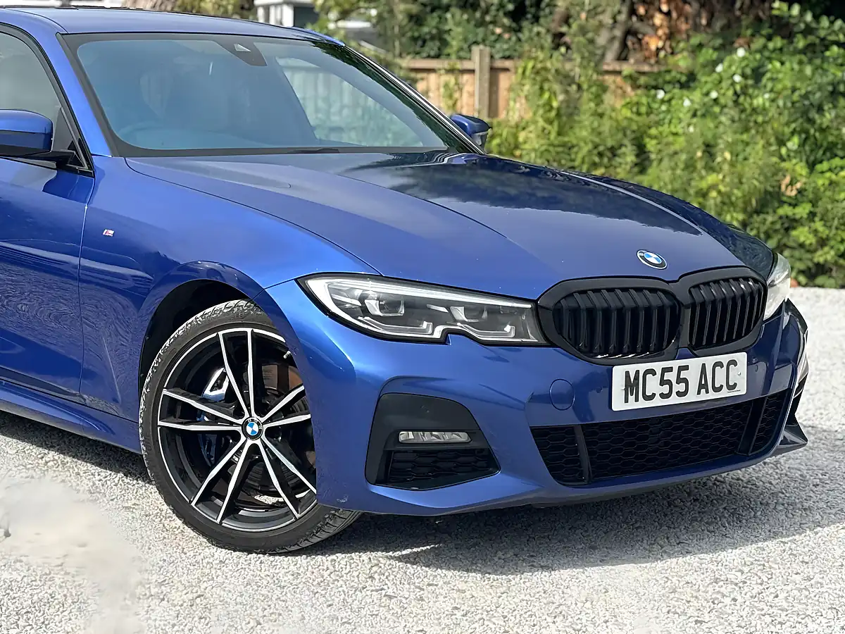 Used 2020 BMW 3 Series M Sport Blue - Interior and Exterior details 18