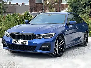 Used 2020 BMW 3 Series M Sport Blue - Interior and Exterior details 2