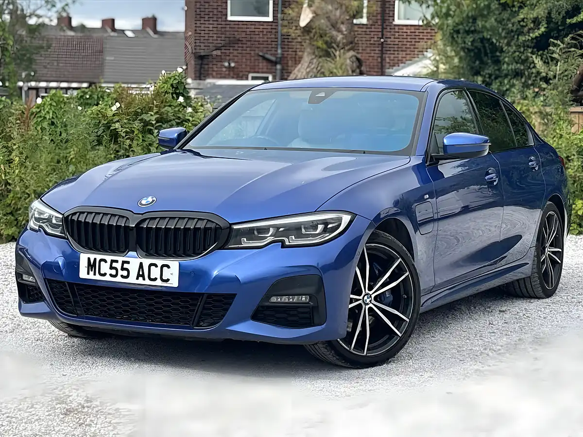 Used 2020 BMW 3 Series M Sport Blue - Interior and Exterior details 2