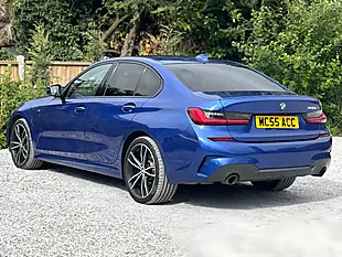 Used 2020 BMW 3 Series M Sport Blue - Interior and Exterior details 7