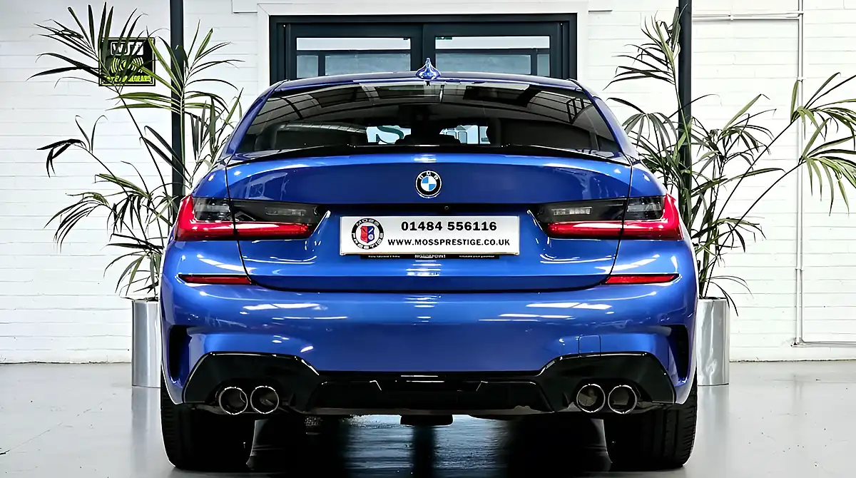 Used 2020 BMW 3 Series M Sport Portimao Blue - Interior and Exterior details 7