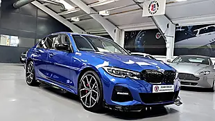 Used 2020 BMW 3 Series M Sport Portimao Blue - Interior and Exterior details 8