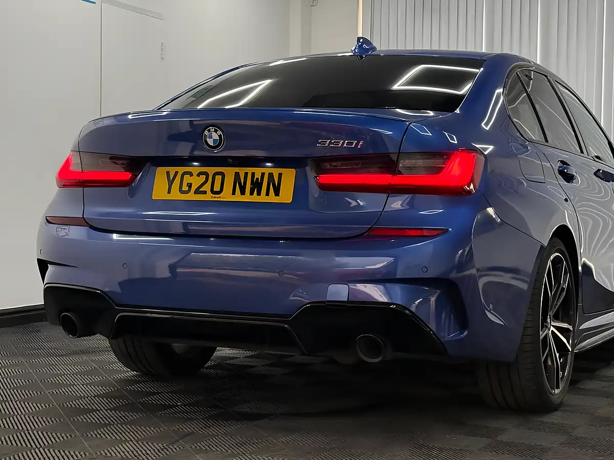 Used 2020 BMW 3 Series M Sport Portimao Blue - Interior and Exterior details 10